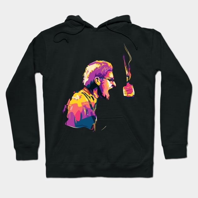 Chester colorful art Hoodie by Shuriken